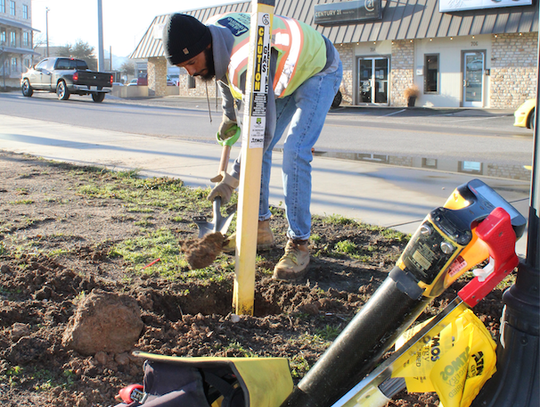 Protect natural gas meters. Natural gas meters are weather-proof; however, to help keep the meter working smoothly, remove snow and ice from natural gas meters with a broom or brush. File photo
