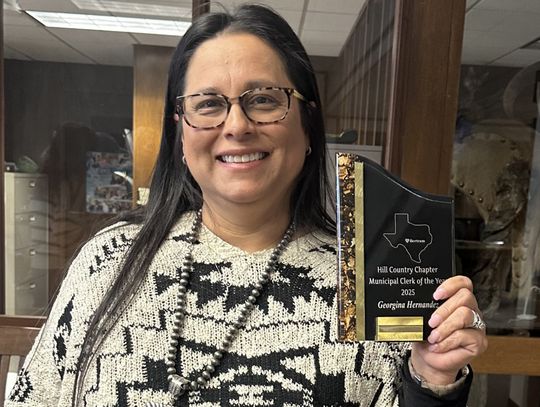 Bertram city administrator named Clerk of the Year