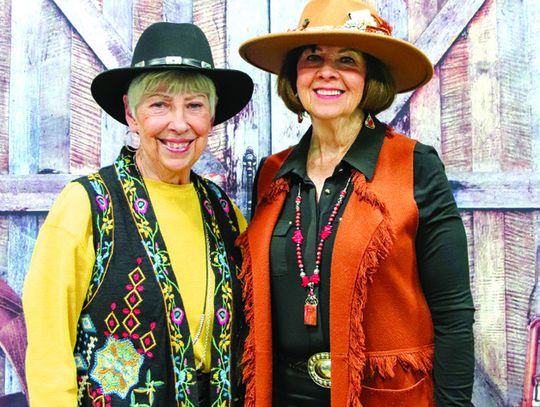 Martelle Luedecke/ Luedecke Photography Brenda Eubank and Darlene Hargett did an enviable job hosting the Chuck Wagon Chow Down Jan. 25 at the YMCA. Find more photos in the Feb. 5 edition of the Bulletin.