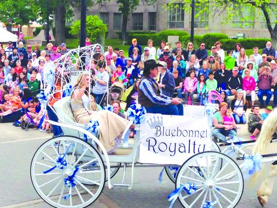 The April 12 Grand Parade starts at noon on the Burnet County Courthouse square. File photo