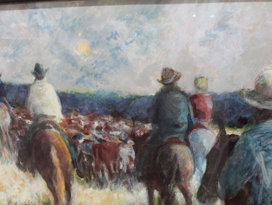 Burnet artist on display at Georgetown hospital