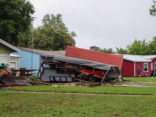 Burnet flash flooding washes away family’s home