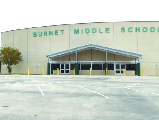 Tense moments following a temporary lockdown May 5 at Burnet Middle School. Authorities conducted a sweep of the school and determined there was not a credible threat to the campus. Find the story Inside. Contributed photo
