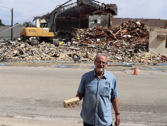 Burnet Baptist Church building reduced to rubble for new start