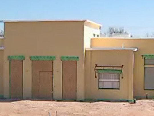 Progress on the new city hall building, an 18,000 square-ft. facility located at 301 E. Jackson, just off the Burnet County Courthouse square. Contributed photos/David Vaughn