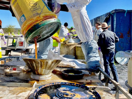 Used motor oil, oil filters and antifreeze are among items residents can bring to the BOPATE event April 26. File photo
