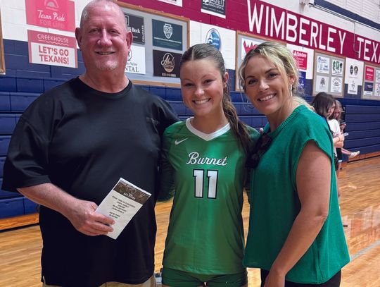 Lady Dawg volleyball allstar competes at Wimberley