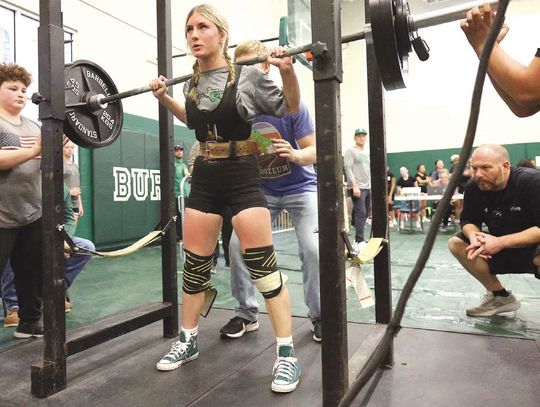 Burnet lifter Josie Teague is dominating her class in the sport of powerlifting. Teague beat her closest competitor by over 100 pounds in Lampasas.