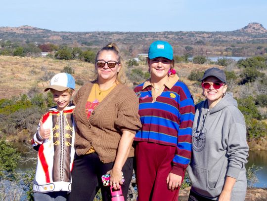 Locals hike into new year at state parks
