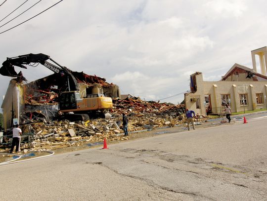 Church rolls out planned demolition