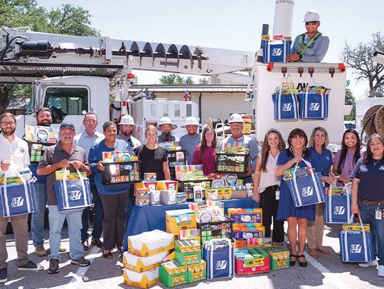 Pedernales Electric Cooperative’s Fifth Annual Fill the Bucket School Supply Drive benefits area Elementary Schools. Contributed photo/PEC
