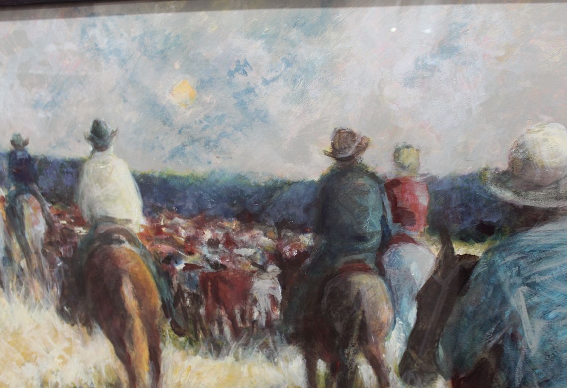 Burnet artist on display at Georgetown hospital