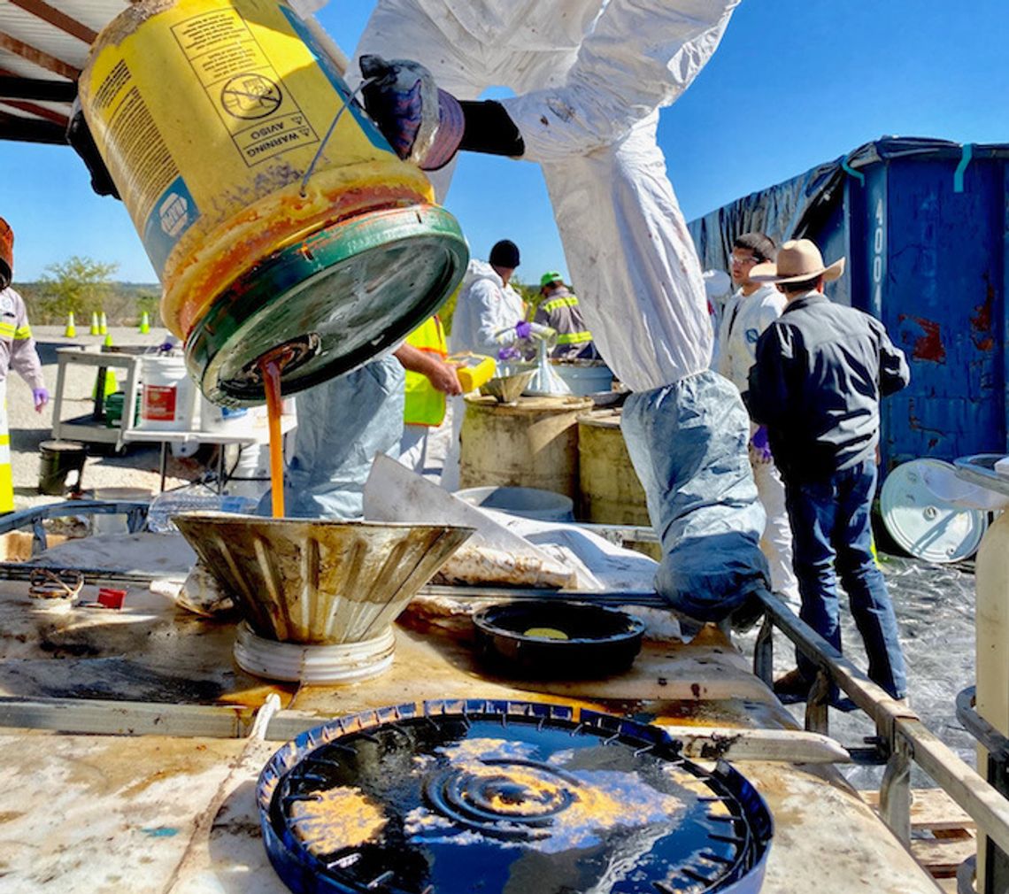 Used motor oil, oil filters and antifreeze are among items residents can bring to the BOPATE event April 26. File photo