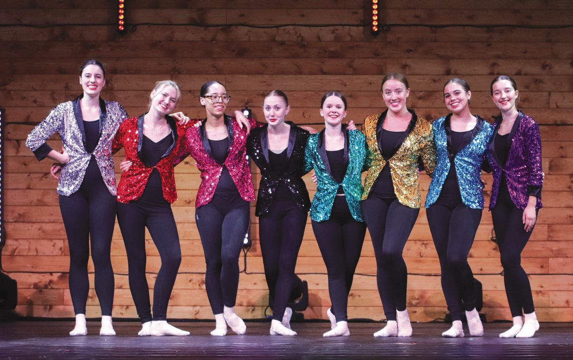 Dancers at the dress rehearsal included Dancers at the dress rehearsal included, from left, Sophia Burns, Lily Carpenter, Charlaya Willie, Grace Carpenter, Sarena Wathen, Macie Porterfield, Kate Looney and Sophia Carmack. Photos by Martelle Luedecke/Luedecke Photography