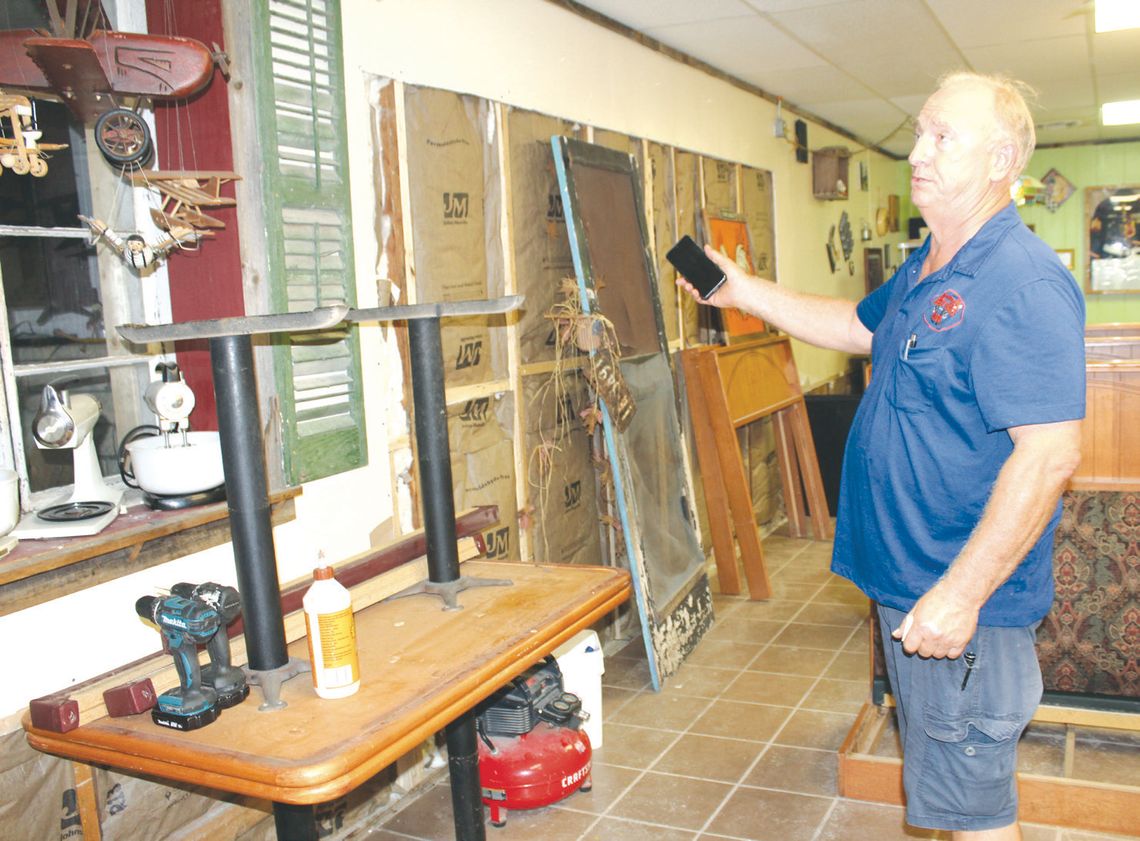 Flood-ravaged businesses bowed but not broken
