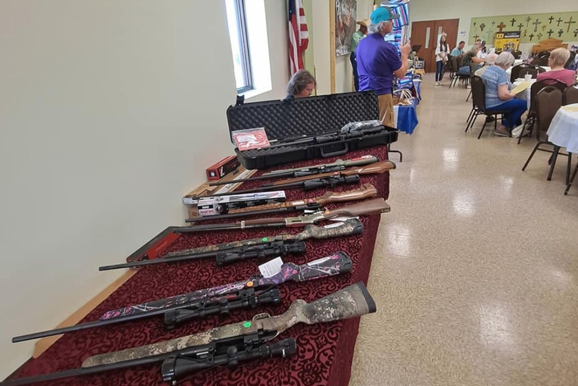 File photo Freedom Feast features silent and live auctions for firearms and merchandise as well as brisket, pork, sausage and more.