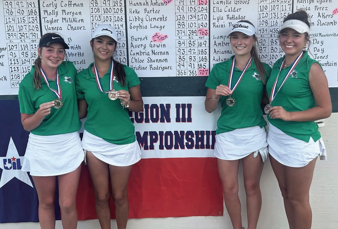 Golf girls statebound, add names to program history