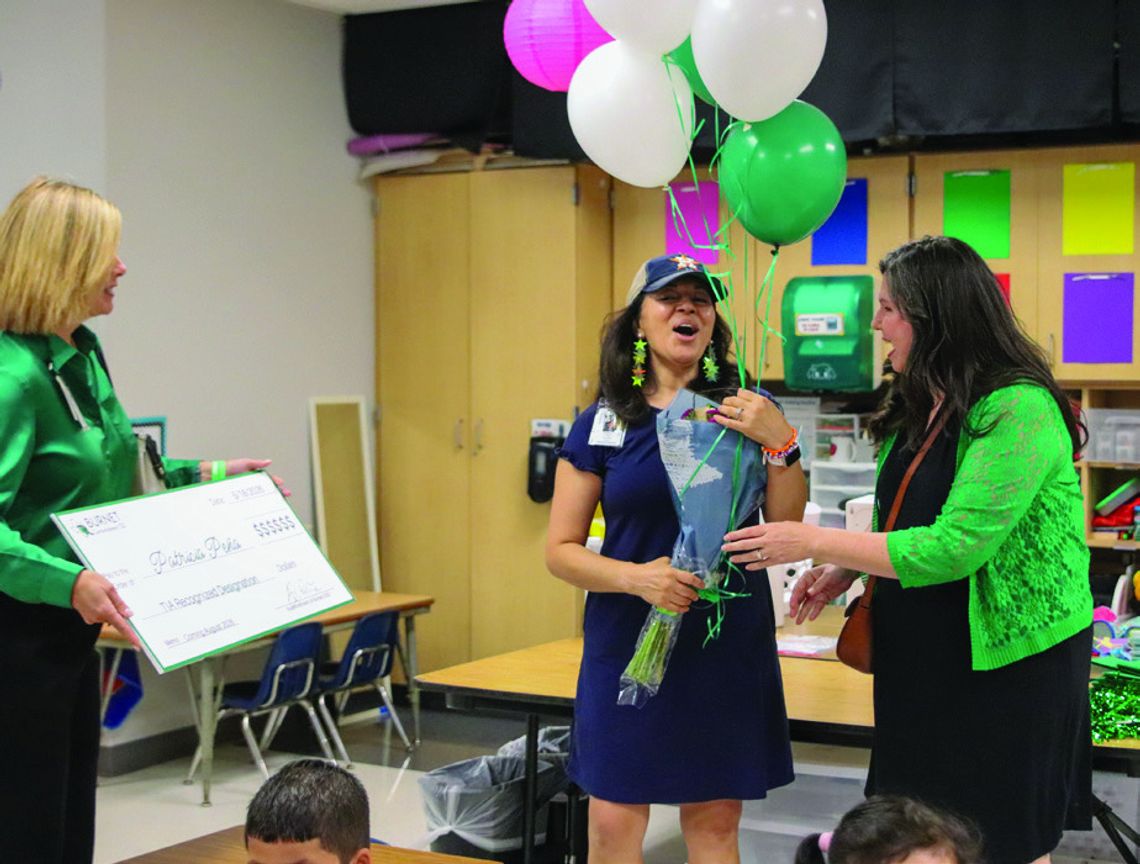 Local educators join elite group, earn funds