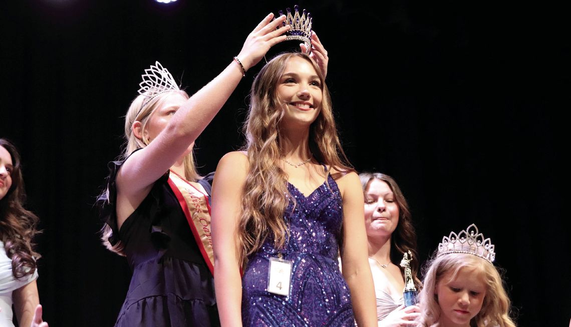 Pageant contestants compete with class Pageant contestants compete with class