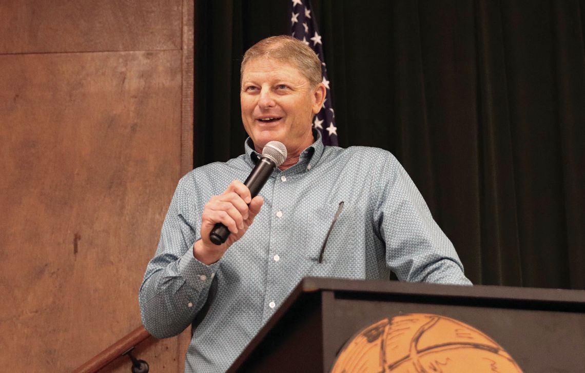 Roy Kiser has devoted more than 20 years to the Burnet Consolidated Independent School District as a basketball, golf and cross country head coach.