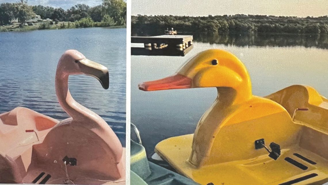 A new Inks Lake State Park contest involves naming some eclectic new paddle boats. Contributed photo