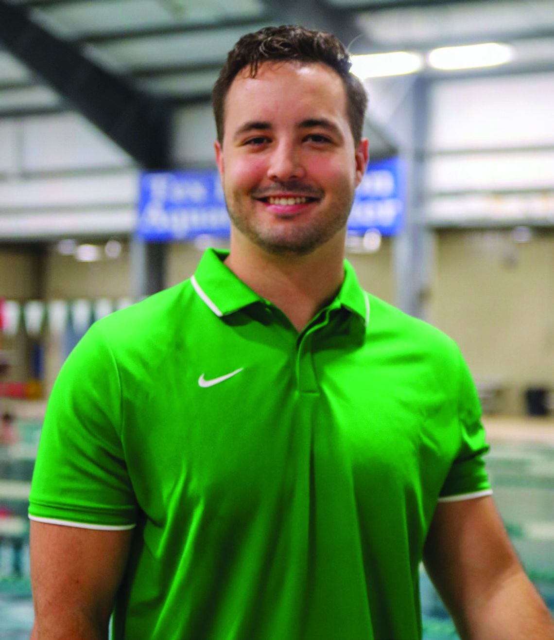 When Nolan Gerfers became the Burnet Consolidated Independent School District swimming and diving coach, he understood the rich history of the program. He appreciates the community for “welcoming a young coach” during his time here. File photo